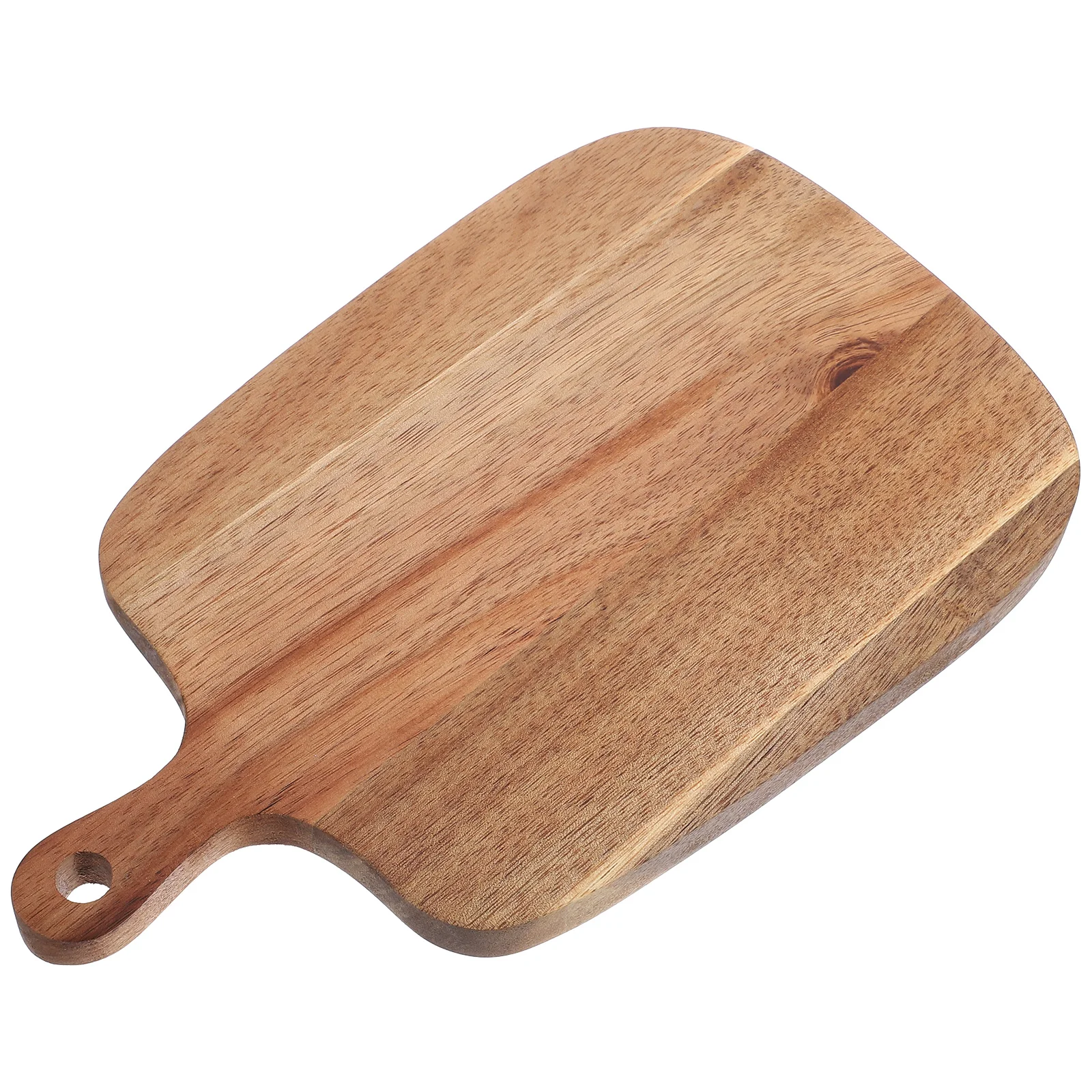 

Cheese Cutting Board with Handle Acacia Wood Boards for Home Wooden Kitchen Chopping