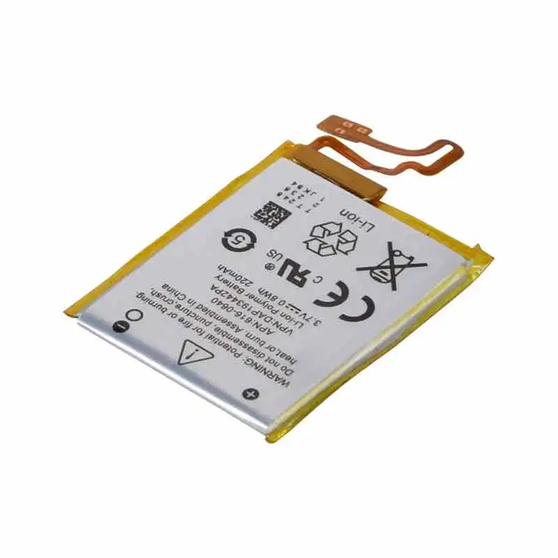New 616-0640 Replacement Battery For iPod Nano 7 7th Gen Batteries A1446 MP3 MP4 Battery MB903LL/A 616-0639 + Tools