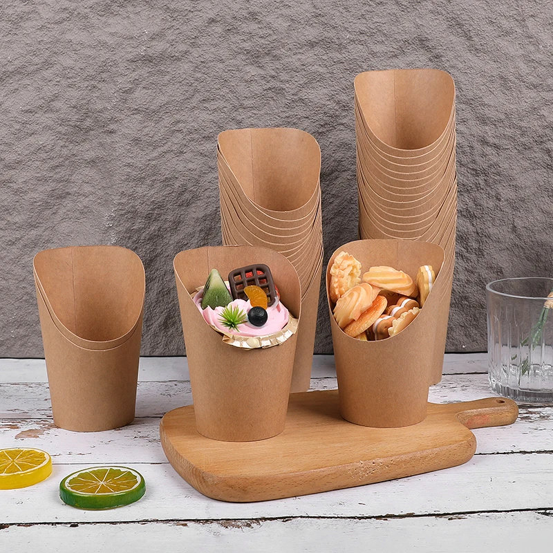 25/50pcs French Fries Holder K - огляд і ціна Wedding Supply.Box