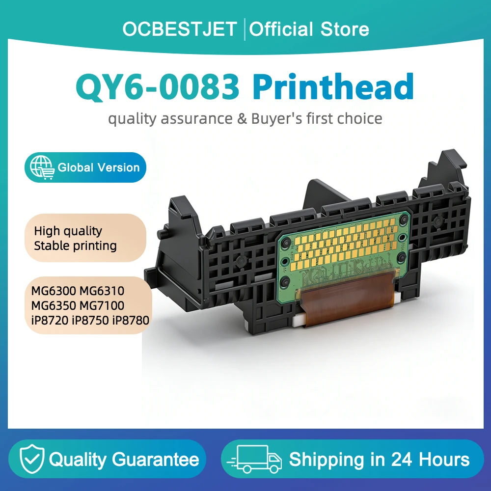 QY6-0083 Print head for Canon QY6-0083 printhead for Canon PIXMA MG6900 iP8700 MG7110 MG7700 MG7580 MG7720 iP8750 MG7765 iP8740