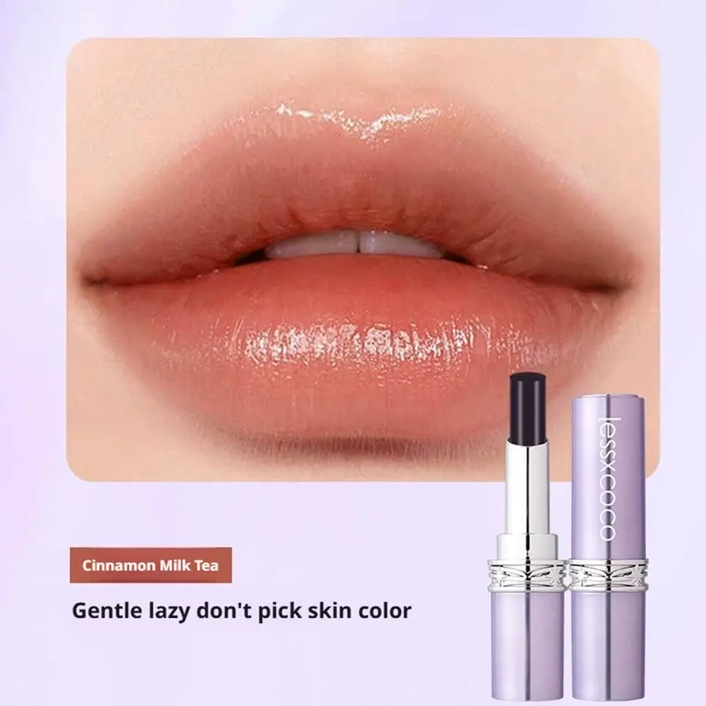 모든 피부톤에 적합한 가벼운 질감의 보습 립스틱 메이크업, 오래 지속되는 벨벳 매트 피니쉬 립스틱