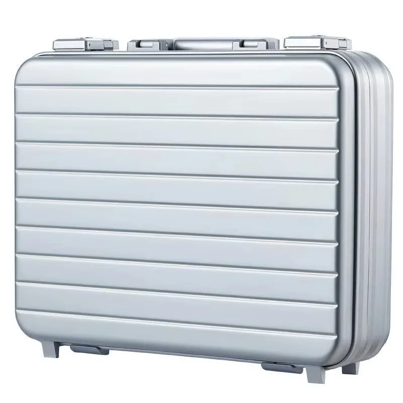 Customized All-metal Aluminum-magnesium Alloy Car/home Portable Minimalist Style Combination Lock Box Tool Storage Box