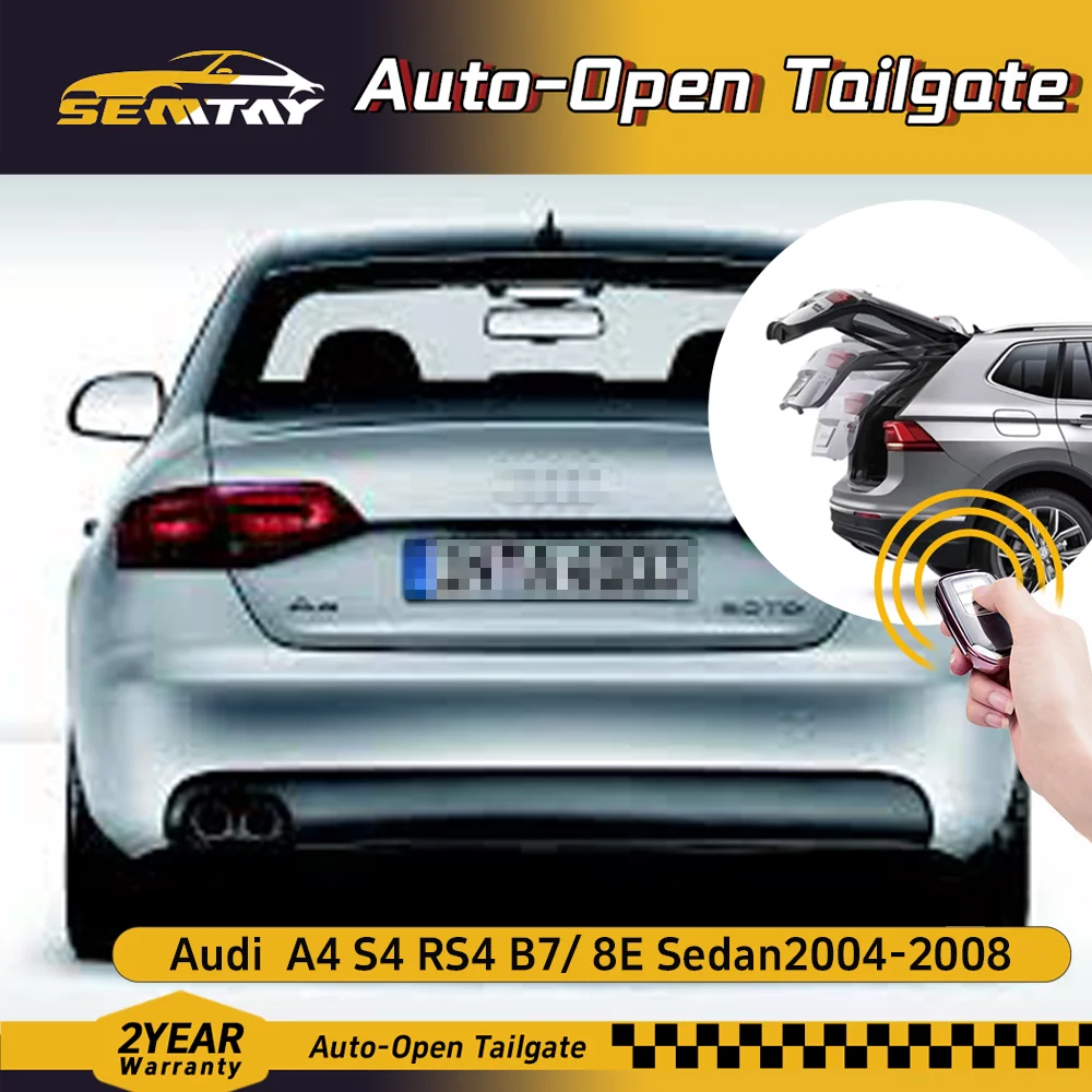 

SEMTAY Automatic Lifting Trunk Struts with Spring for 8E Sedan /A4 S4 RS4 B7 2004-2008 Rear Tailgate Boot Lift Supports