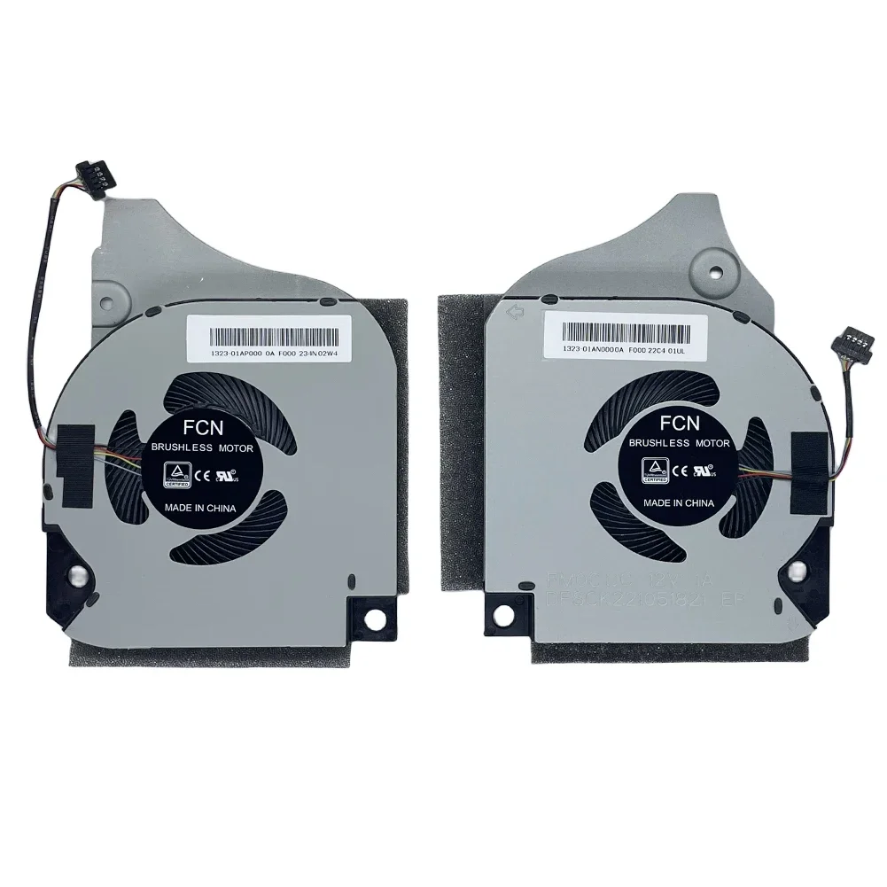 Substituição Nova Cpu Mais Gpu Ventilador para Dell G55590 G77590 G7-7790 g5 5590 g7 7590 7790 P82f Série Dfsck221051821 Ventilador