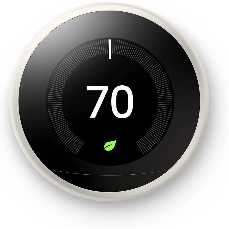 Christmas.home.Nest Learning Thermostat (3rd Generation) with Nest Temperature Sensor (T5000SF) (White)