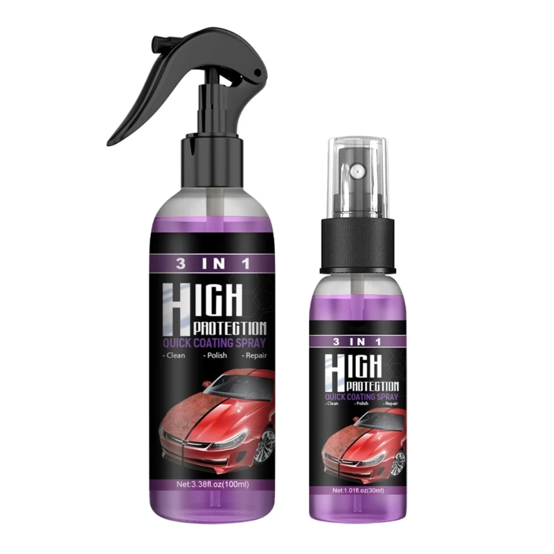 3 In 1 High Protection Quick Coating Sprays High Protection Quick Car Coating Sprays Car Coating Cleaning Sprays Quick