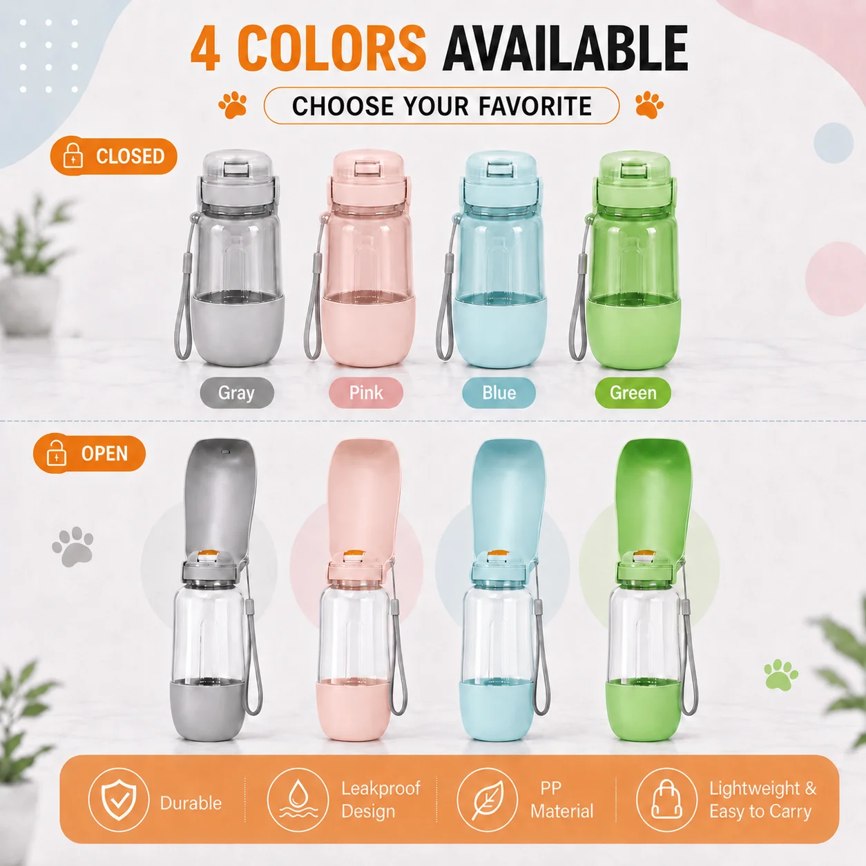 Thumbnail 2 - #10 Portable Puppy Water Bottles Price Drop Alerts
