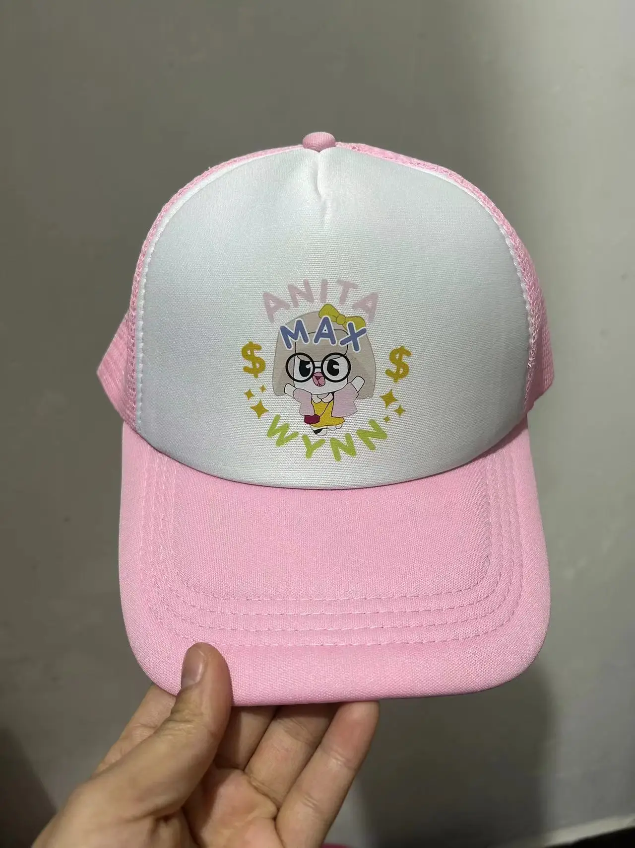 Trend ige anita max wynn Schaum Trucker Hut niedlichen Mesh Snapback Caps Junge Mädchen Sonne Strand Baseball Cap weibliche Sommer atmungsaktives Visier – Detail 6