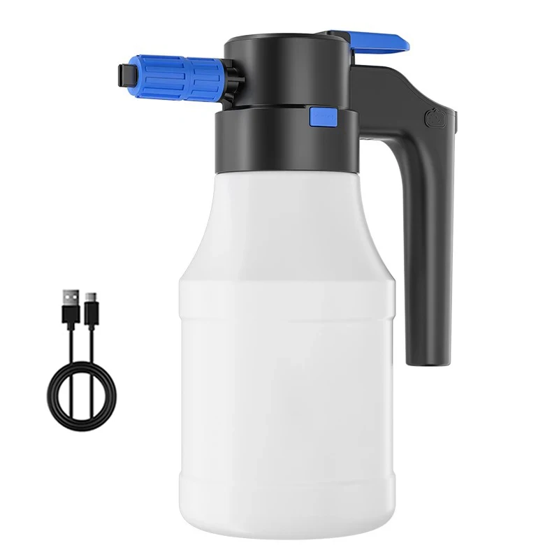 EAFC Elektrischer Schaumsprüher, Auto-Waschschaumgenerator, 1,5 l, Gartenschaumlanze für Autowäsche, Sprühflasche, Fensterreinigungswerkzeuge