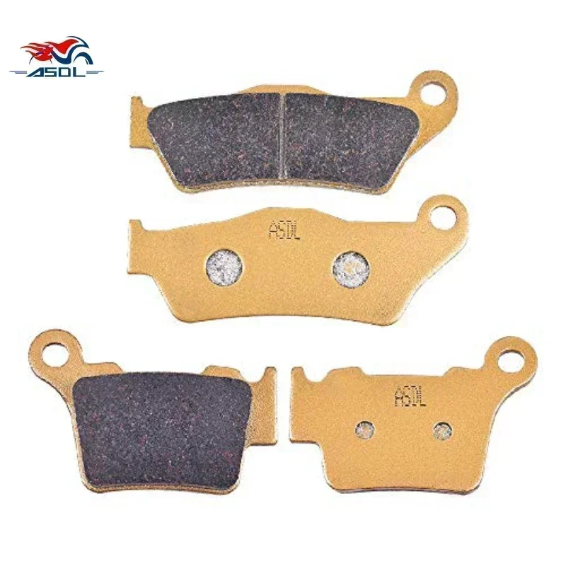 Motorcycle Front Rear Brake Pads Disc Tablets For HUSQVARNA FC350 2014-2022 2021 FE350 4T inc S model RockStar Edition FE FC 350