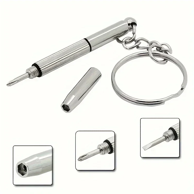 10/20/50pcs Mini Hand Glasses Screwdrivers 3-in-1 Spectacle Repair Kits Multifunction Household Hand Tool ﻿