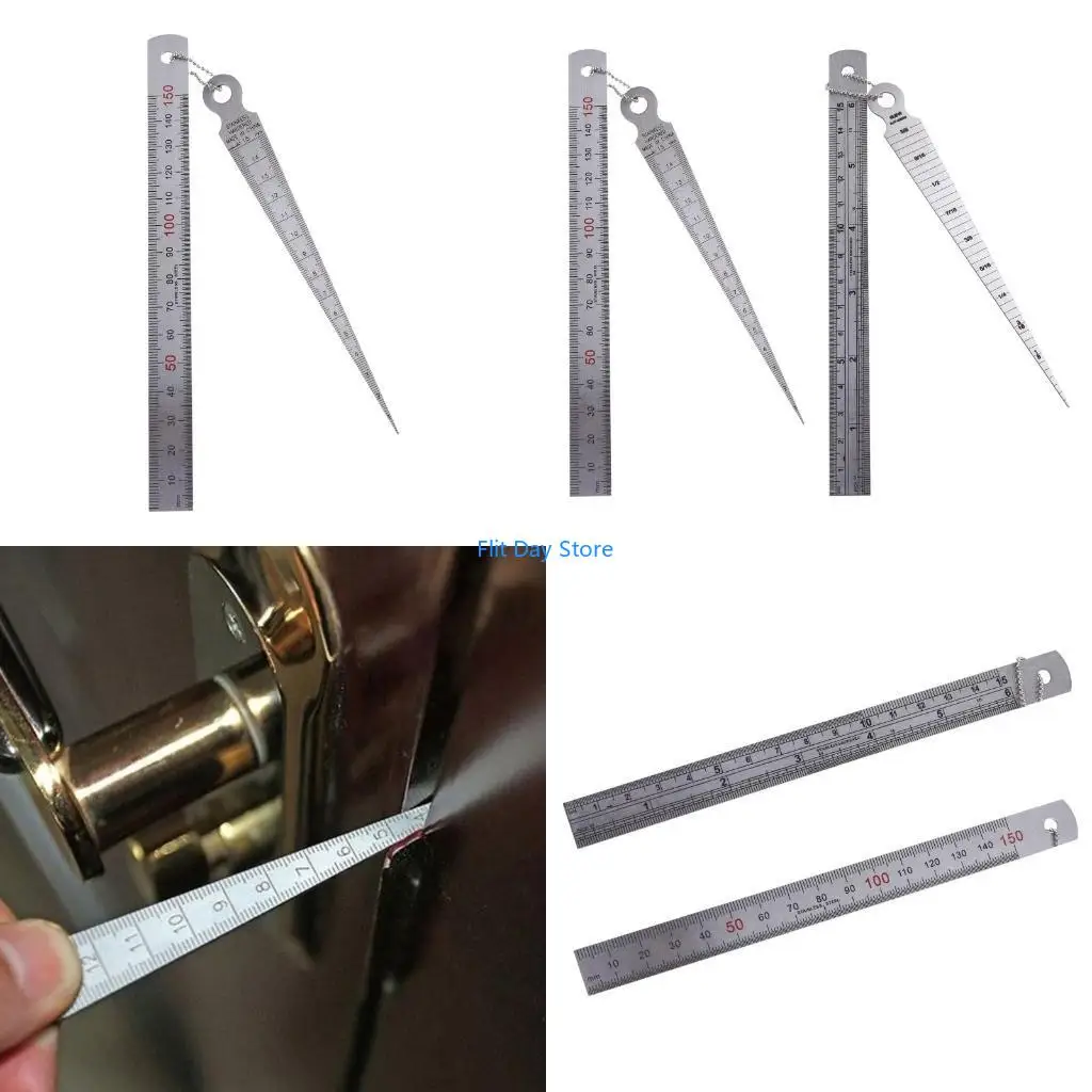 F92C 1-15mm Cone Gauge Stainless Steel Aperture Plug Metric/inch Pore Weld
