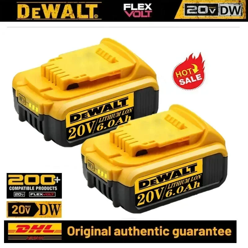 

DEWALT original 20V, 5AH,6AH DCB115, DCB118 battery charger, fast charging, lithium battery, tool battery