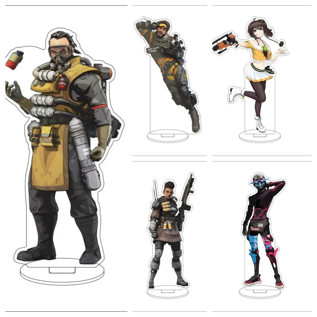 

10CM popular Fps AEGame Acrylic Stand Ornaments Rumi Zoey Mira Decorations cosplay Accessories Christmas Gifts