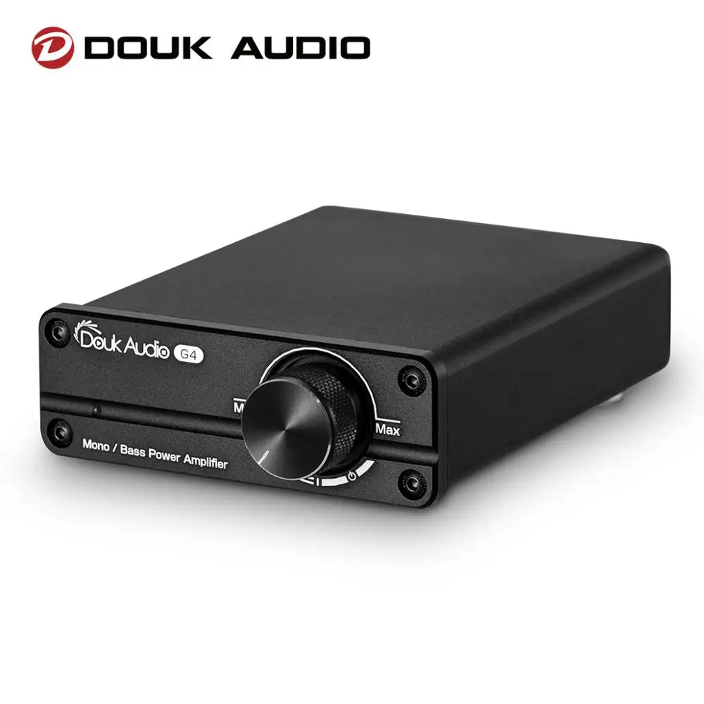 Douk Audio G4 Mini Subwoofer / Full-Frequency Mono Channel Digital Amplifier HiFi Audio 100W Home Desktop Power Amp