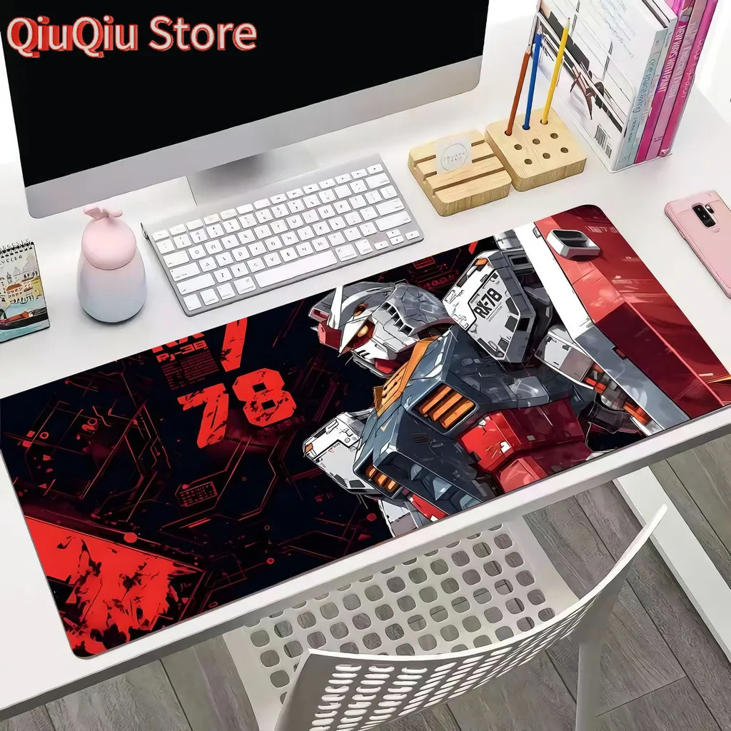 Tấm Lót Chuột Tấm lót bàn phím máy tính GUNDAM siêu lớn tấm lót chuột hai chiều Tấm lót bàn máy tính chơi game mặt khóa chống tr