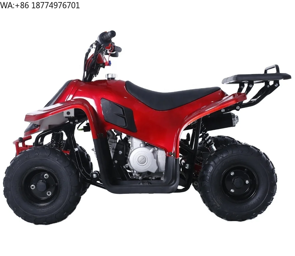 Cuatrimoto Tao Motor Rock Barata de 110cc para Granja, Roja, de 4 Ruedas, con Transmisión de Cadena, Cuatrimoto de 110cc con EPA ECE