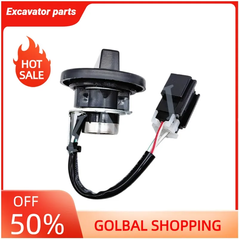 

Throttle Motor Dial Knob 7825-30-1301 Throttle Knob Rotary Switch 7825301301 For PC200-3-5-6 Machinery Parts (7825-30-1301)