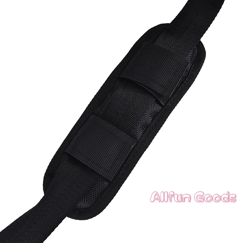 [TG835]1PC Sponge Black Tactical Shoulder Belt Pad Strap Belt Cushion Strap Pad Damping For Backpack 30g 35g
