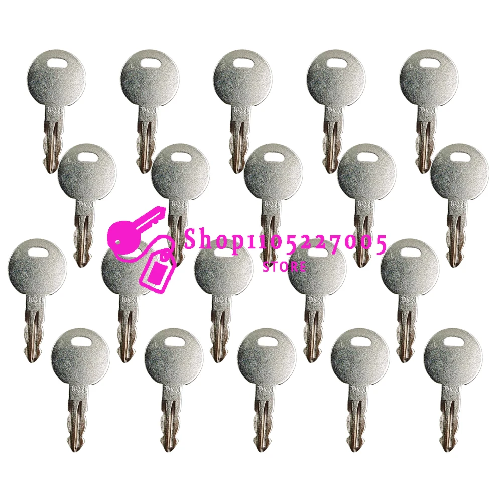 20/10/5/1 SZT. Kluczyki zapłonowe do koparek 1051 kompatybilne z Thwaites, kompatybilne z Terex Dumper Truck, nowe