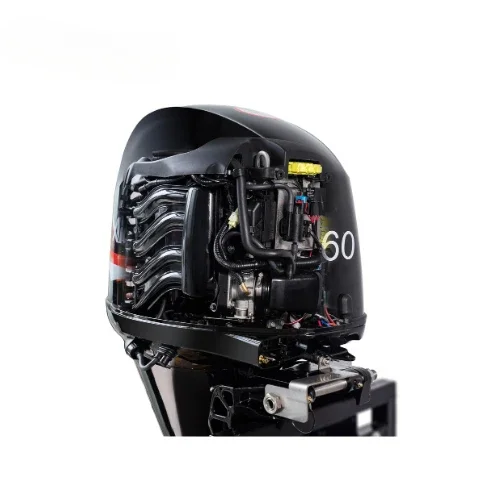 Factory Direct Selling OEM Electric Start Remote Control Steering Wheel 60HP Outboard Motor