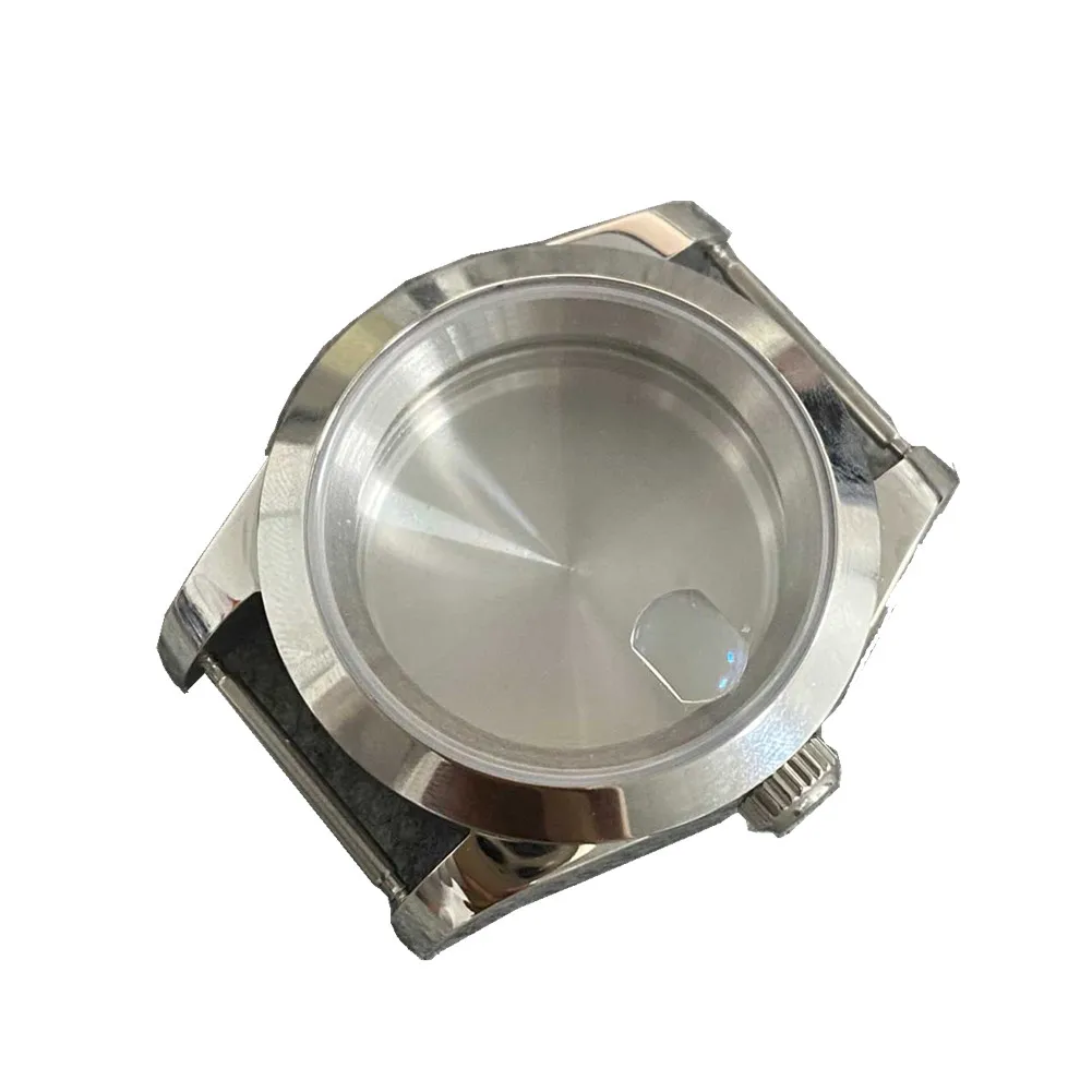 For NH35 NH36 Watch Movement Accessories Replacement 39mm Stainless Steel Sapphire Glass Watch Case Repair Parts Life Waterproof