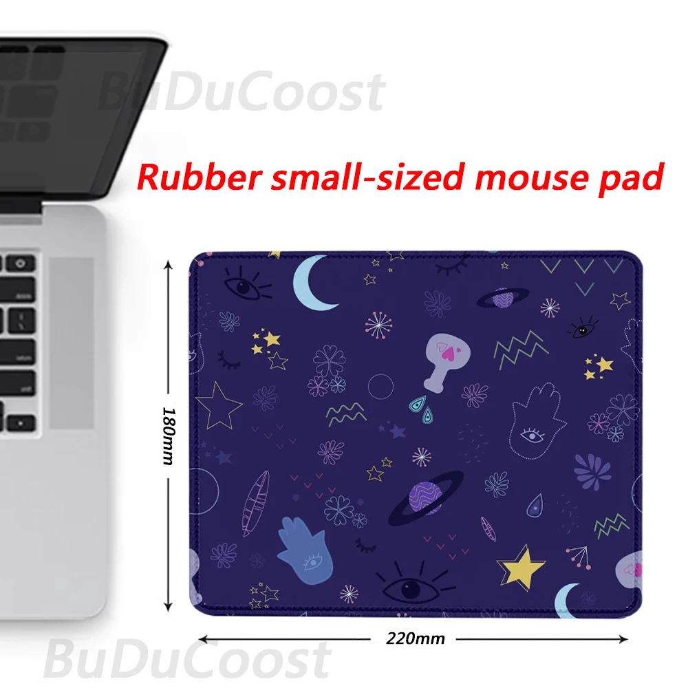Pastel Witch Desk Mats Cute Kawaii Purple lovely Mouse pad Witchy Gaming Deskmat Multi Sized Lavender Cottagecore Goth Mouse Pad