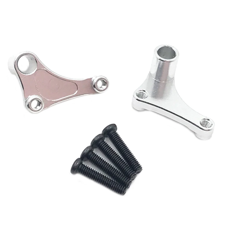 For Wltoys 1/12 12423 12427 12428 12429 Rc Car Parts Model Upgrade Metal Parts Steering Claw Rc Car Accessories Set,Silver