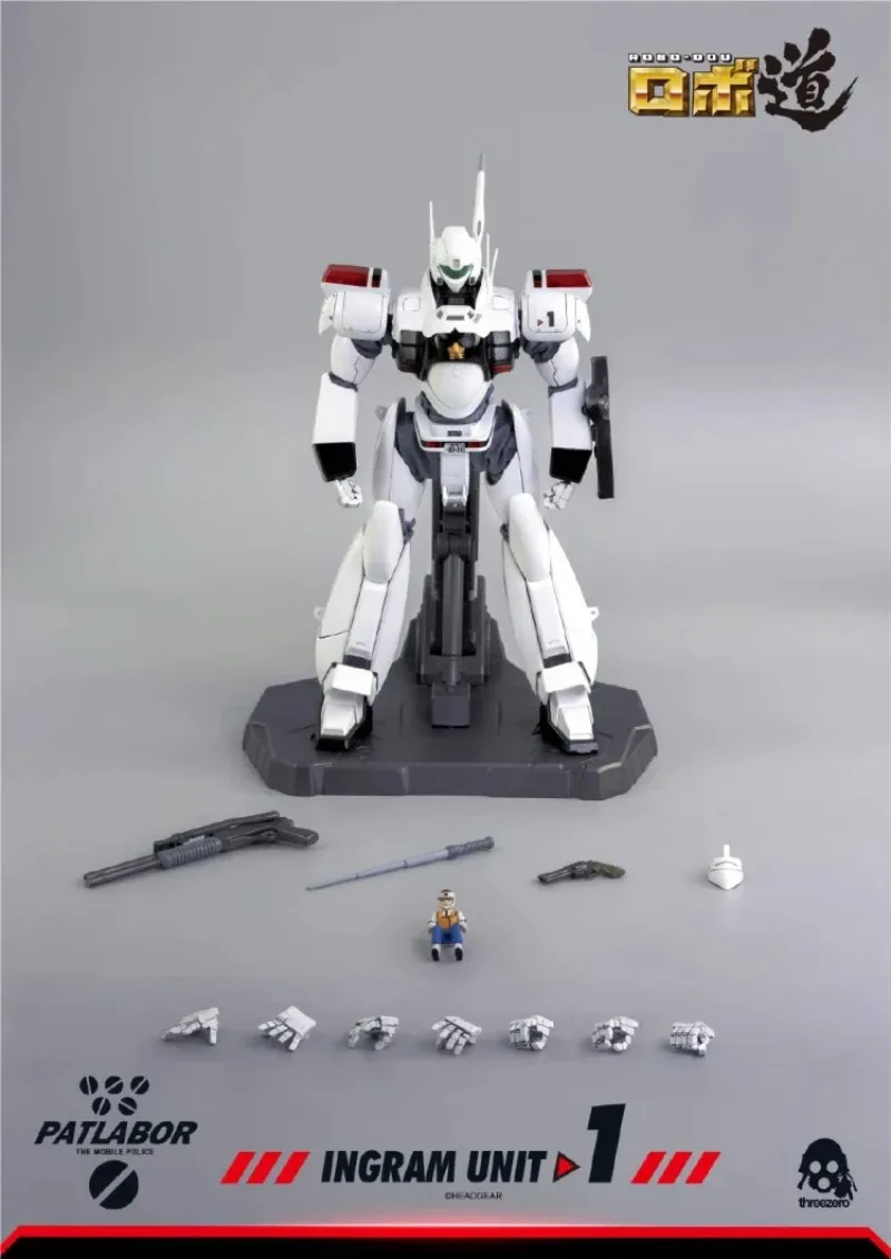 In Stock THREEZERO 23CM PATLABOR THE MOBILE POLICE INGRAM UNIT 1 MODEL