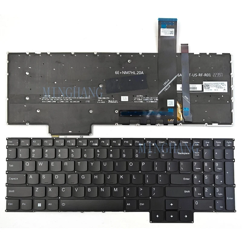 

M M New for lenovo Legion 5-17 17ITH6 17ITH6H 17ACH6 17ACH6H US RGB Backlit keyboard