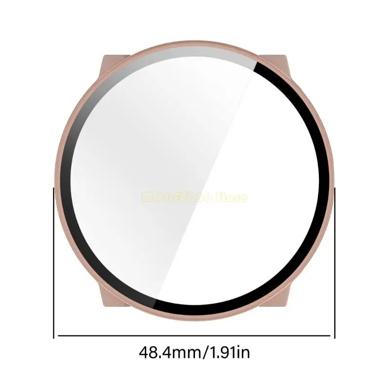 F62C Smartwatch Housing PC Glass Film Cover Case Suitable for Run Integrated Screen Protector Shell Shockproof Sleeve Guard