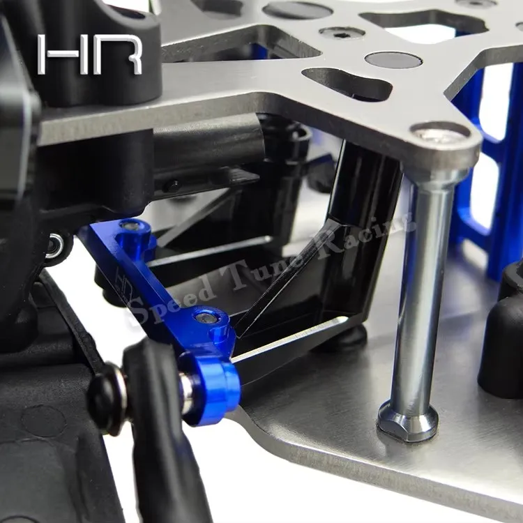 Hot Racing CNC-bewerking stuurset van aluminiumlegering voor Losi 1:10 Rock Rey Baja Rey 4WD