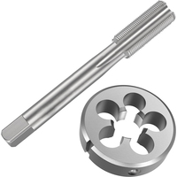 HUAZHICHUN 1PC 1/2-36UNS Tap + 1PC 1/2-36UNS Die,  HSS Tap and Die Set Right Hand Tap