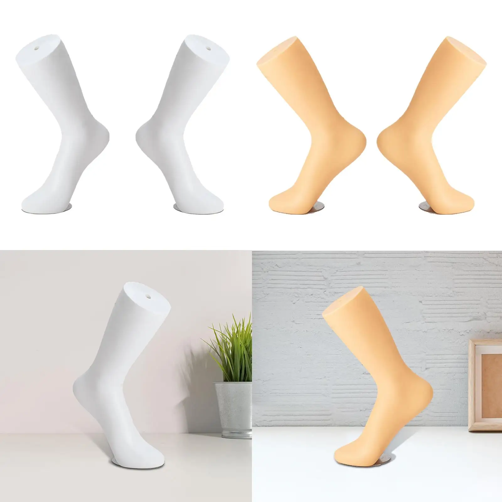 

Манекен-подставка для женских ног из ПВХ, для демонстрации обуви, коротких носков и гольфов, настольный реквизит