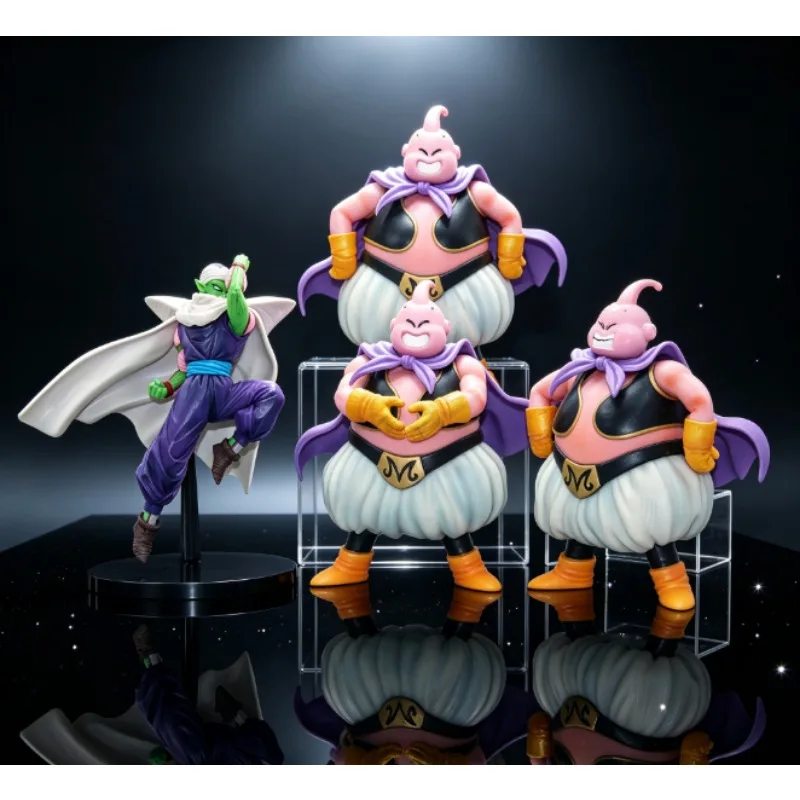 Anime Dragon Ball Super Saiyan Figure King Piccolo Majin Buu GK Statue Model Car desktop Ornament Case Decor gifts toys