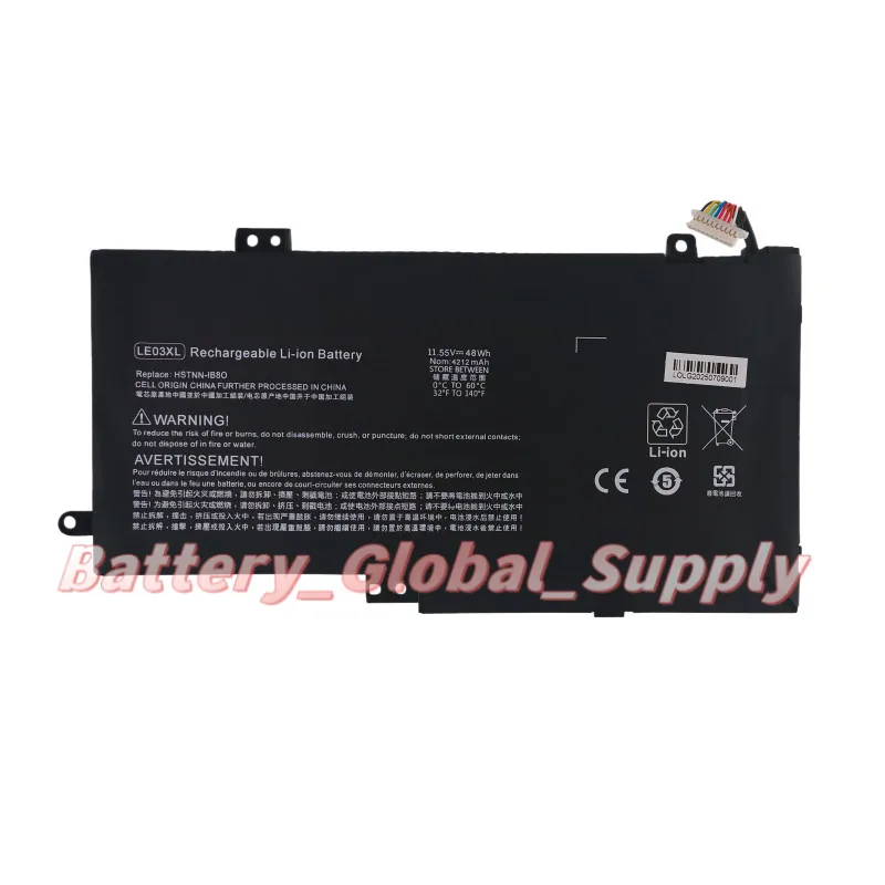 

Battery for X360 TPN-W114 TPN-W113 W116 LE03XL 11.55V 4212MAH Fast Delivery
