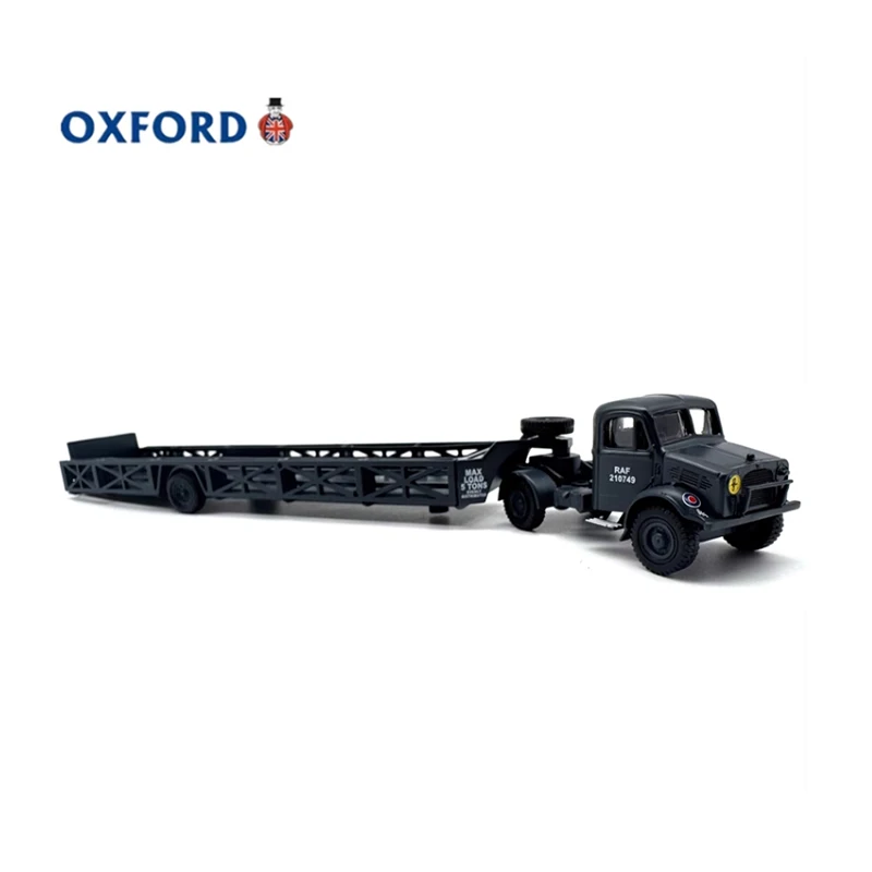 OXFORD Diecast in scala 1:76 in lega militare rimorchio semi-rimorchio modello di camion prodotto finito giocattolo di simulazione modello statico display