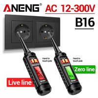ANENG Digital Lntelligent Sensing Measuring Pen 12V-300V Voltage Detector Non-Contact NCV Voltage Probing B16 Tester Meter Tools