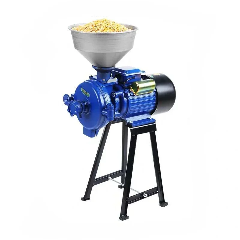 Grinder corn crushing new grinding feed wet and dry small home commercial grains and cereals ultra-fine milling machine