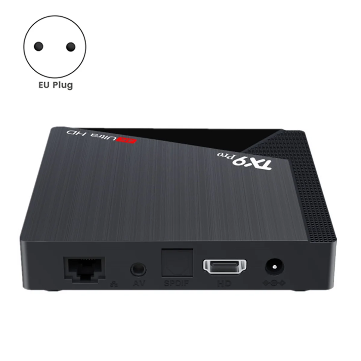 TX9 Pro Android 10.0 Set Top Box 6K HD Dual Brand 2.4G 5.8G WiFi Media Player AIIwinner H313 Smart TV Box EU Plug