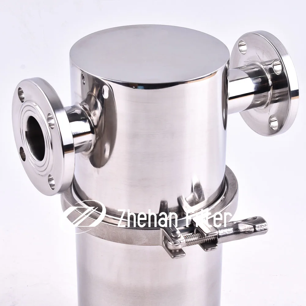 New conditions for high pressure 30bar food grade air purifier filter stainless steel 304 316 316L natural gas air filter