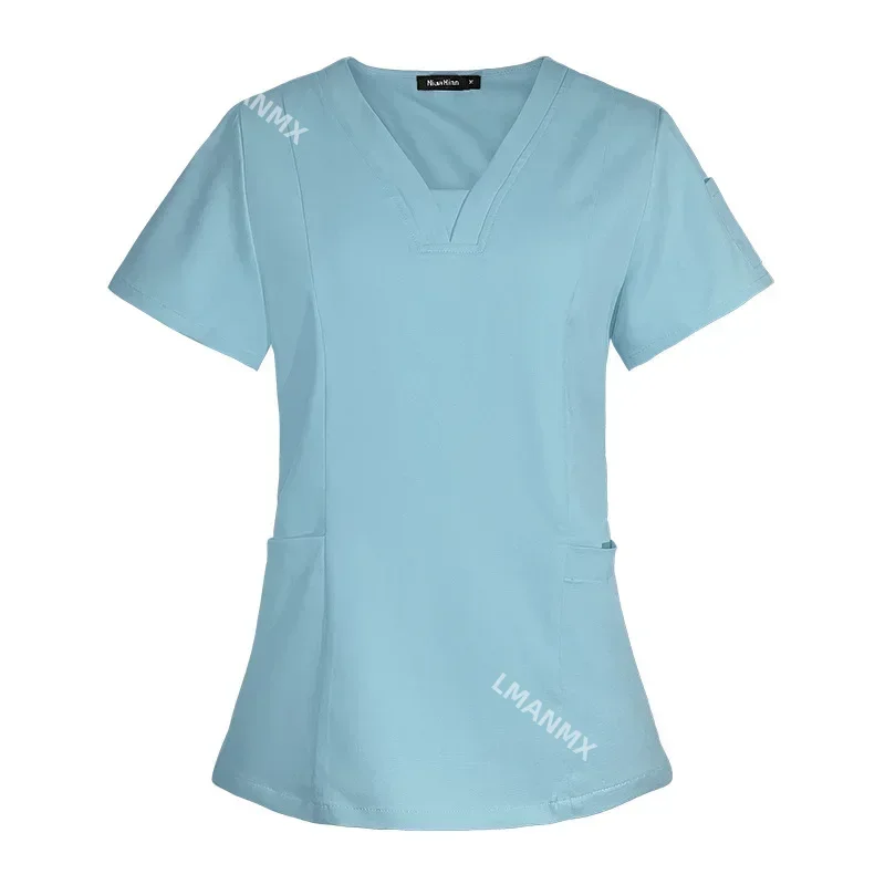 Women Scrubs Nurse Accessories Medical Uniform Unisex Slim Fit Comfort Clinical Women Operating Room Work Uniform Jogger Suit