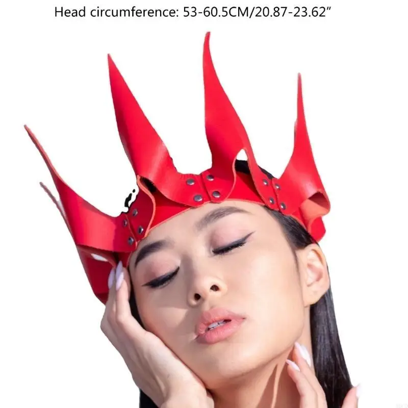 M6CD caballero Medieval, caballero pirata, diadema PU, accesorios fotografía soldado