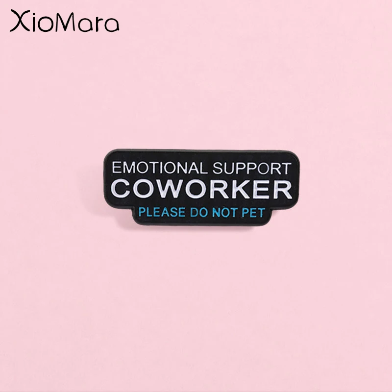Funny Office Worker Quote Badge,