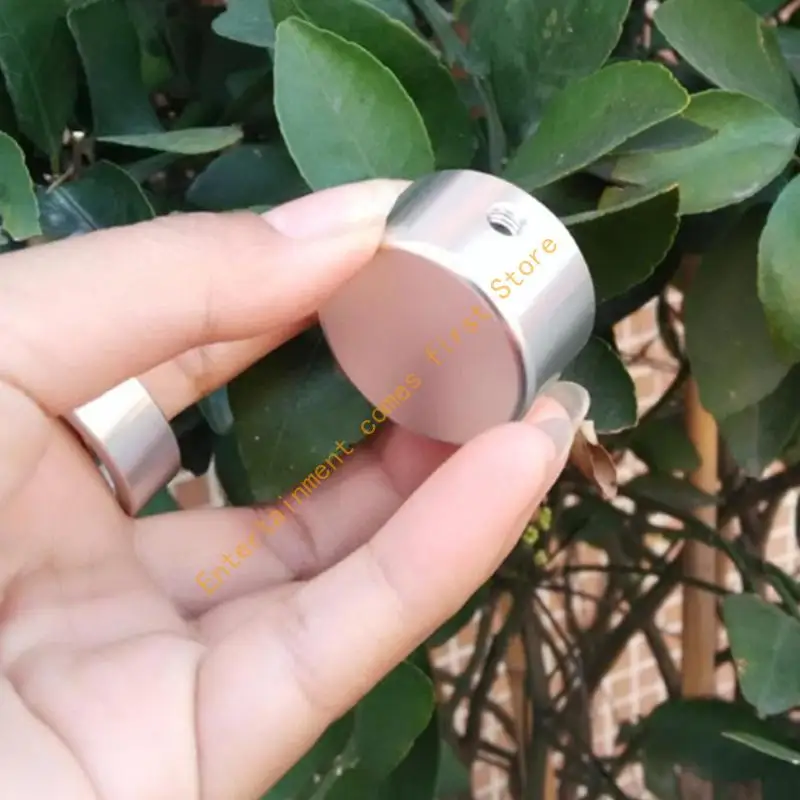 Light Weight Aluminum Alloy Handle Covers Replacement Gym Handle Cap Fitness Equipment Handle End Cap Easy to Use 55KD