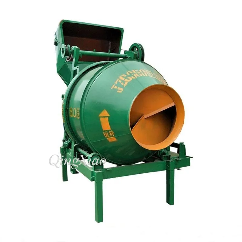 Mixer Beton Industri FOB Heavy Duty 350L Dengan Cincin Gigi Besi Cor Untuk Operasi Andal Di Lokasi Konstruksi Profesional