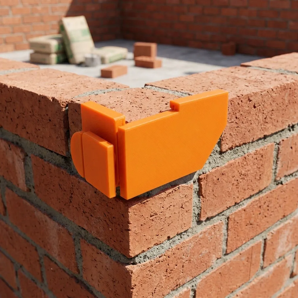 15Pcs Building Line Corner Clips Wall Block Setup Position Fixing Bracket Construction Wall Alignment Marking Locator Hardware