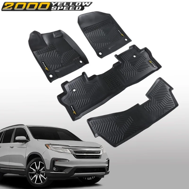 

Floor Mats Pilot All Weather Floor Mats Liner TPE Waterproof Fit for 16-22 Honda United States