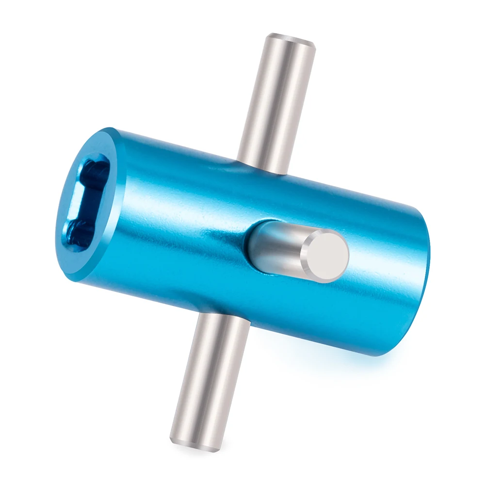 AXSPEED – arbre fixe différentiel en alliage d'aluminium, pour Tamiya TT02 1/10 RC Drift Car, pièces de mise à niveau