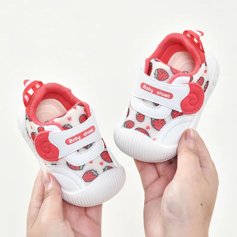 Baby Shoe Spring Autumn Soft Sole Walking Shoes for Girls Lovely Casual Shoes for Kids Breathable Boy Toddler Shoes Zapatos Bebe